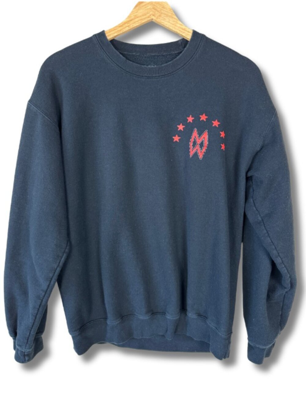 Morgan Wallen One Night At A Time 2024 Tour Sweatshirt Graphic Medium Black